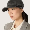 Anthracite baseball cap with tone-on-tone “Golden” patch