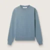 Baby blue sweatshirt with reverse logo on the back - Jersey Capsule