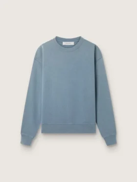 Baby blue sweatshirt with reverse logo on the back - Jersey Capsule
