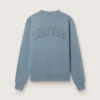 Baby blue sweatshirt with reverse logo on the back - Jersey Capsule