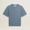 Baby blue T-shirt with reverse logo on the back - Jersey Capsule
