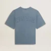 Baby blue T-shirt with reverse logo on the back - Jersey Capsule