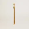Bag chain in gold-colored brass