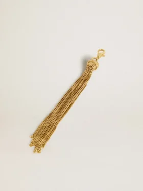 Bag chain in gold-colored brass