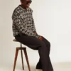 Ball Star in nappa leather with gray suede star and heel tab