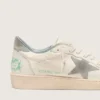 Ball Star in nappa leather with gray suede star and heel tab