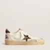 Ball Star in nappa with leopard-print pony skin star and heel tab