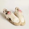 Ball Star in nappa with leopard-print pony skin star and heel tab