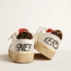 Ball Star in nappa with leopard-print pony skin star and heel tab