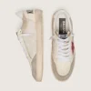 Ball Star in nylon and white mesh with red nylon star and white leather heel tab