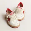 Ball Star Junior in nappa with red leather star and heel tab