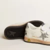 Ball Star Junior in nappa with silver glitter star and heel tab