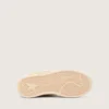 Ball Star Young in beige suede with red star and light blue heel tab