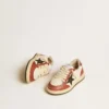 Ball Star Young in nappa with black star and red leather inserts