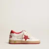 Ball Star Young in nappa with red leather star and heel tab