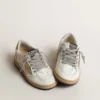 Ball Star Young with gold metallic leather star and heel tab