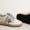 Ball Star Young with gold metallic leather star and heel tab