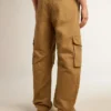 Beige khaki cargo pants