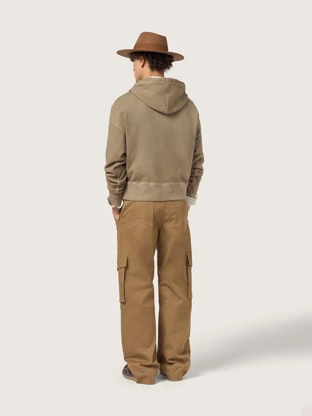 Beige khaki cargo pants