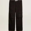 Black cargo pants