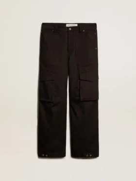 Black cargo pants