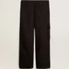Black cargo pants