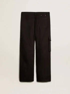 Black cargo pants
