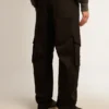 Black cargo pants
