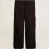 Black cargo pants