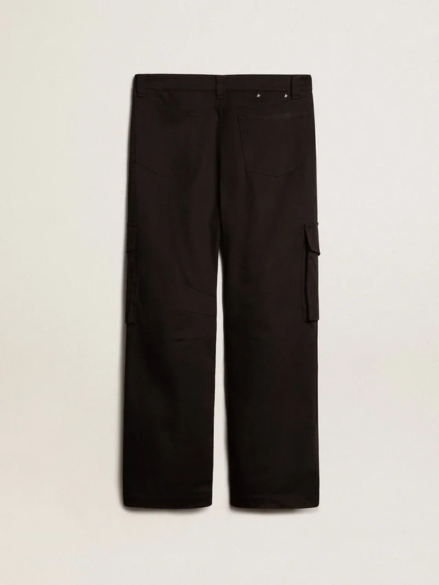 Black cargo pants