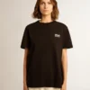 Black Star Collection T-shirt with contrasting white logo and star