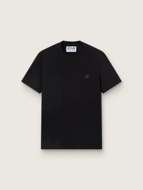 Black Star Collection T-shirt with tone-on-tone star on the front