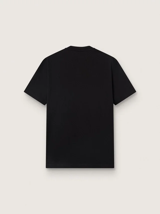 Black Star Collection T-shirt with tone-on-tone star on the front