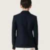 Boys' dark blue double-breasted blazer