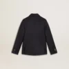 Boys' dark blue double-breasted blazer