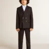 Boys' dark blue wool pants