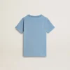 Boys' light blue T-shirt with print