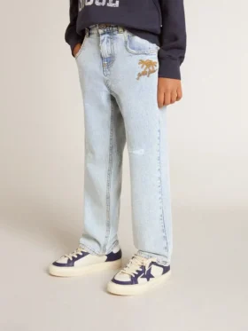 Boys’ light denim jeans