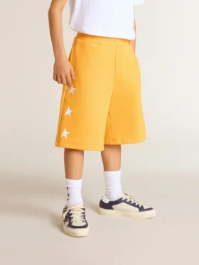 Boys’ mustard yellow shorts