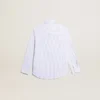 Boys’ shirt with light blue stripes