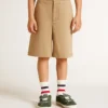 Boys' shorts in beige cotton