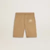 Boys' shorts in beige cotton