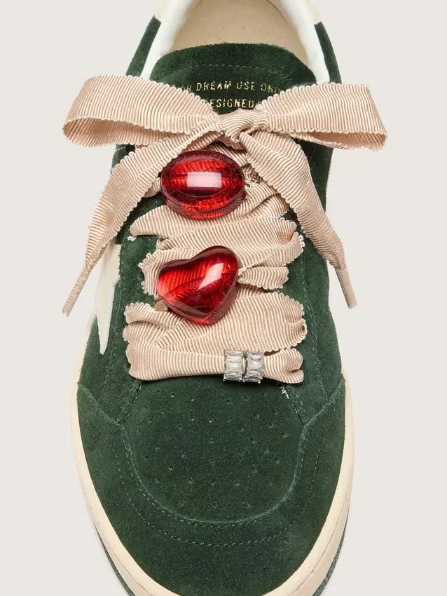 CNY Skins gold laces with red charms and crystals