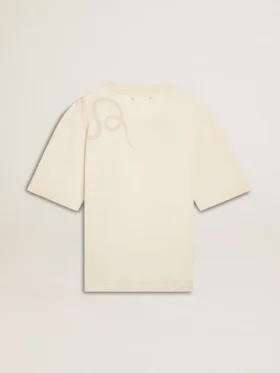CNY worn-white relaxed fit T-shirt