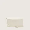 Gioia Bag in butter-colored boarded leather with gold details