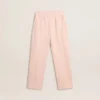 Girls’ pink joggers with print