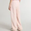 Girls’ pink joggers with print
