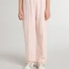 Girls’ pink joggers with print
