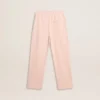 Girls’ pink joggers with print