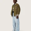 Golden boys’ jeans in light blue denim with an embroidered logo